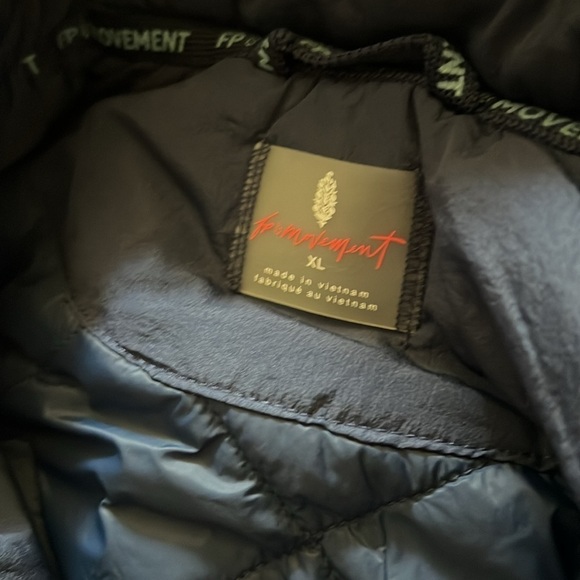 Free People Off The Bleachers Coaches Jacket XL - Picture 6 of 7